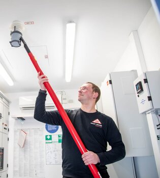 Dennis Förster Serviceleiter bei der WTG seit 2009